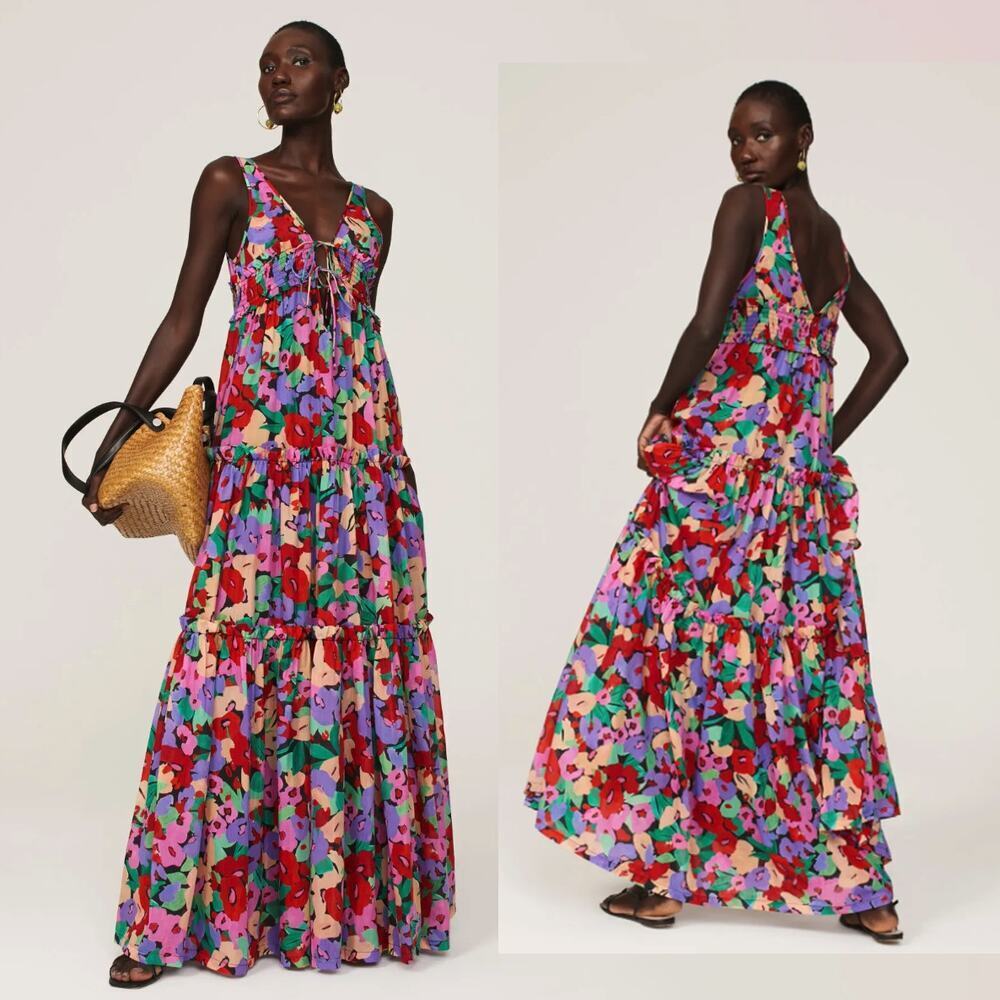 Nicholas Myla Flora Maxi - Size 8